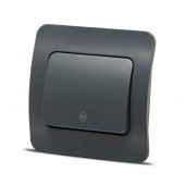 Intrerupator cap scara 10A antracit Jazz - ELBI