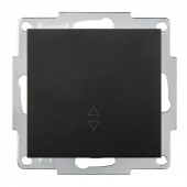 Intrerupator cap scara 10A negru Vesna - LEZARD