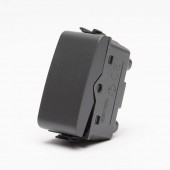 Intrerupator cap scara 1M 10A negru Chorus - GEWISS | GW12051