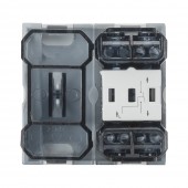 Intrerupator cap scara 2M 10A alb Moda Voice - ELBI