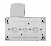 Intrerupator cap-scara+priza PE capac, 16A, m oriz,PT,IP54