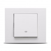 Intrerupator cruce 10A alb Grano - OVIVO | 400-010200-214
