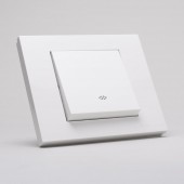 Intrerupator cruce 10A alb Grano - OVIVO | 400-010200-214