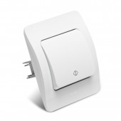 Intrerupator cruce 10A alb Jazz - ELBI