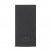 Intrerupator cruce 1M 10A antracit mat Moda Voice - ELBI