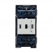 Intrerupator cu revenire 1M 10A antracit mat Moda Voice - ELBI