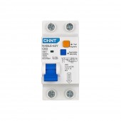 Intrerupator diferential RCBO 10A 1P+N 30mA 6kA tip AC, Chint