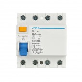Intrerupator diferential RCCB 25A 4P 30mA 6kA tip AC, Chint