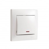 Intrerupator LED 10A alb Luca – LEZARD