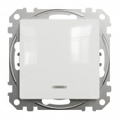 Intrerupator LED simplu 10A alb Noua Sedna - SCHNEIDER
