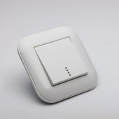 Intrerupator simplu 10A alb Loft - OVIVO | 404-010201-201