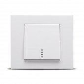 Intrerupator simplu 10A alb Mina - OVIVO | 401-010200-201