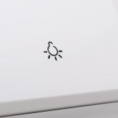 Intrerupator simplu 10A alb Nivo - OVIVO | 402-010000-205