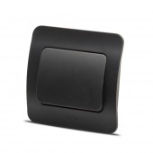 Intrerupator simplu 10A negru mat Jazz - ELBI