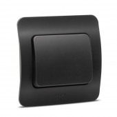Intrerupator simplu 10A negru mat Jazz - ELBI