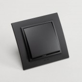 Intrerupator simplu 10A negru mat Zena - ELBI