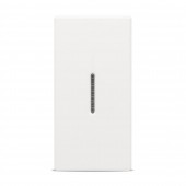 Intrerupator simplu 1M 10A alb mat Moda Voice - ELBI