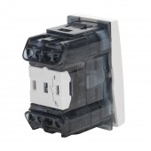 Intrerupator simplu 1M 10A alb Moda Voice - ELBI