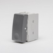 Intrerupator simplu 1M 10A negru System - GEWISS | GW21571