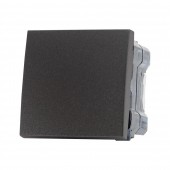 Intrerupator simplu 2M 10A antracit mat Moda Voice - ELBI