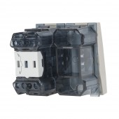 Intrerupator simplu 2M 10A bej mat Moda Voice - ELBI