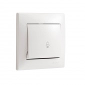 Intrerupator sonerie 10A alb Luca – LEZARD