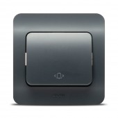 Intrerupator sonerie 10A antracit Jazz - ELBI