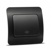 Intrerupator sonerie 10A negru mat Jazz - ELBI