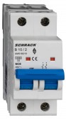 Intreruptor automat AMPARO 10kA, B 10A, 2 poli