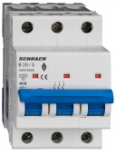Intreruptor automat AMPARO 10kA, B 25A, 3 poli