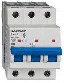 Intreruptor automat AMPARO 10kA, B 4A, 3 poli