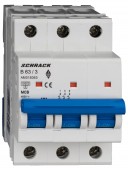 Intreruptor automat AMPARO 10kA, B 63A, 3 poli