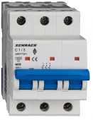 Intreruptor automat AMPARO 10kA, C 1A, 3 poli