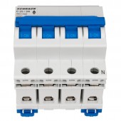 Intreruptor automat AMPARO 10kA, C 25A, 3+N