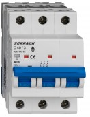 Intreruptor automat AMPARO 10kA, C 40A, 3 poli