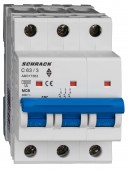 Intreruptor automat AMPARO 10kA, C 63A, 3 poli