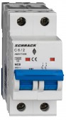 Intreruptor automat AMPARO 10kA, C 6A, 2 poli