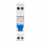 Intreruptor automat AMPARO, 4,5kA, C32A, 1P+N, 1modul