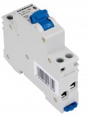 Intreruptor automat modular, AMPARO 6kA, C 10A, 1P+N, 1UH