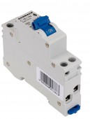 Intreruptor automat modular, AMPARO 6kA, C 16A, 1P+N, 1UH