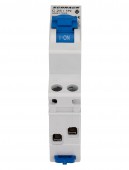 Intreruptor automat modular, AMPARO 6kA, C 25A, 1P+N, 1UH