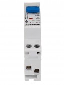 Intreruptor automat modular, AMPARO 6kA, C 40A, 1P+N, 1UH