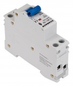 Intreruptor automat modular, AMPARO 6kA, C 40A, 1P+N, 1UH