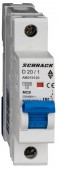 Intreruptor automat modular (MCB) AMPARO 10kA, D 20A, 1 pol