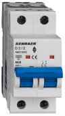 Intreruptor automat modular (MCB) AMPARO 10kA, D 2A, 2 poli
