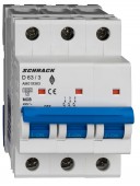 Intreruptor automat modular (MCB) AMPARO 10kA, D 63A, 3 poli