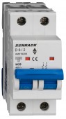 Intreruptor automat modular (MCB) AMPARO 10kA, D 6A, 2 poli