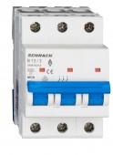 Intreruptor automat modular (MCB) AMPARO 6kA, B 13A, 3-poli
