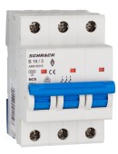 Intreruptor automat modular (MCB) AMPARO 6kA, B 16A, 3-poli