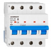 Intreruptor automat modular (MCB) AMPARO 6kA, B 20A, 3P+N